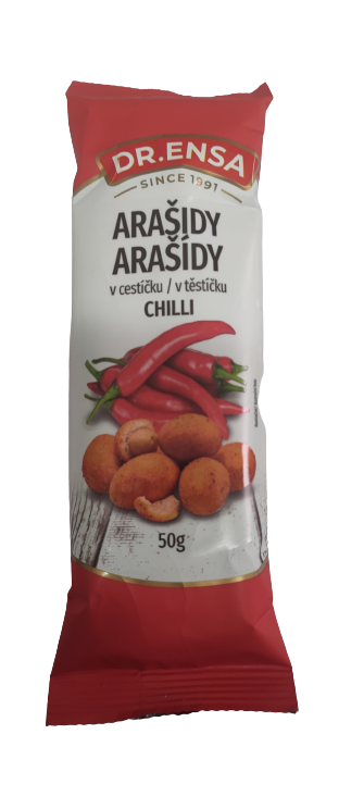 Arašidy v cesťíčku Chilli